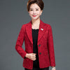 Spring And Autumn Jacket Blazer Women 2022 New Slim Single breasted Plus size L-5XL Blazer Women Fashion Long sleeve Blazer X843
