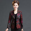 Spring And Autumn Jacket Women Blazer 2022 New Slim Fashion Single-breasted Blazer Women Printed Large size L-4XL Blazer X630