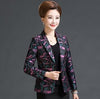 Spring And Autumn Jacket Women Blazer 2022 New Slim Fashion Single-breasted Blazer Women Printed Large size L-4XL Blazer X630