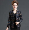 Spring And Autumn Jacket Women Blazer 2022 New Slim Fashion Single-breasted Blazer Women Printed Large size L-4XL Blazer X630