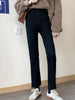 Spring And Autumn Jeans Women's Small Pipe Pants 2022 High Waist Slim And Versatile Straight Pants Fashion