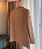 Spring And Autumn Korean Casual Pink Small Suit Coat Women'S Small Loose Suit 2023 Small Suit Coat (Outside The Suit)