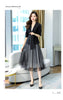 Spring Autumn Clothes Belt Blazer Set Jacket Coat + Slim High Waist Elastic Tulle Mesh Skirts Slim Casual Vintage 2 Pieces Sets