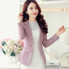 Spring Autumn Jacket Blazer Women Slim Long Sleeve Small Suit Jacket Plus Size 3XL Blazer Feminino Women's Jacket Coats C2823