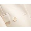 Spring Autumn Korean Style Loose Blazer Women Clothing Casual Double Breasted Office S-XL Black Beige Woman Jacket