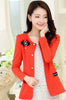 Spring Autumn New Women Suit Coat Long sleeve Round neck Single-breasted Suit Work Get-together Slim Large size L-5XL Suit F949