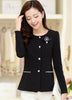 Spring Autumn New Women Suit Coat Long sleeve Round neck Single-breasted Suit Work Get-together Slim Large size L-5XL Suit F949