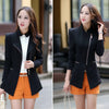 Spring Autumn Slim Women Blazer Coat 2022 Casual Long Sleeve Zipper Suit Jacket Female Blazers Jaqueta Feminina Outwear Okd111