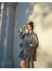 Spring Autumn Vintage Plaid 2 Piece Sets Blazer and Pleated Skirts Women Preppy Style Double Breasted Elegant Suit Jacket Y899