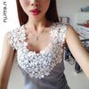 Spring Autumn Winter Women's crochet lace shirt blouse slim casual tops tees for women clothing Camisas Blusas 1pcs/lot  DS071