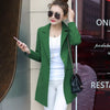 Spring Autumn Women Slim Blazer Coat 2022 New Casual Jacket Long Sleeve One Button Suit Ladies Blazers Work Wear  C685