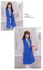 Spring Autumn long suit blazer clothes show thin Tank top sleeveless Cardigan suit blazer blue black white blazer work jacket