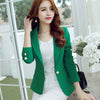 Spring Blazer Women Autumn Candy Plus Size Korean Office Womens Jackets Blazer Elegent Long Sleeve Suit Jacket Female X50063