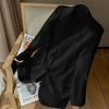 Spring Blazers Women Casual Solid Color Classic Single-breasted Pocket Korean Style Loose Chic Button Outwear Elegant