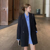 Spring Casual Women Blazer Suits Coat Female White Long Sleeve Thin Blazer Set Office Outerwear Ladies A132