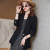 Spring Fall Casual Women Blazer and Jacket Blue Office Ladies Female Work Uniform Business Clothes 2023 Styles