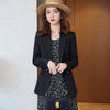 Spring Fall Casual Women Blazer and Jacket Blue Office Ladies Female Work Uniform Business Clothes 2023 Styles