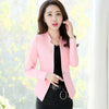 Spring Women Slim Blazer Jacket Female Coat Elegant Office Ladies Suit Casual Single Button Short Blazers Outerwear W923