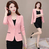 Spring Women Slim  Casual Jacket Long Sleeve One Button Suit Office Lady Work Wear Top Blazer Coat