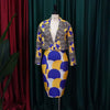 Spring Long Sleeve Jacket+Knee-Dress Two-piece Suit Tailleur Femme Blazer and Skirt Set Dress and Jacket Set Conjuntos De Falda