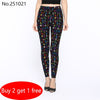 Spring National Ethnic Style Retro Graffiti Paintings Printing Flowers Trousers Printed High Elasticity Legging Buy 2 Get 1 Free