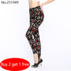 Spring National Ethnic Style Retro Graffiti Paintings Printing Flowers Trousers Printed High Elasticity Legging Buy 2 Get 1 Free