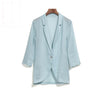 Spring New 2022 Women Blazer And jackets Elegant Summer Casual Short Coat Female Blazers Work Outwear High Quality LX37