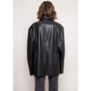 Spring Simulation PU Leather Casual Suit Loose Profile Leather Jacket Women