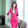Spring Summer Formal Uniform Designs Women Business Suits with Blazer and Skirt Formal OL Styles Office Work Wear Blazers Set