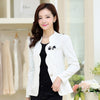 Spring Summer Women Slim Blazer Coat 2022 Plus Size Casual Jacket Long Sleeve One Button Suit Girls Blazers Work Wear Z272