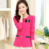 Spring Summer Women Slim Blazer Coat 2022 Plus Size Casual Jacket Long Sleeve One Button Suit Girls Blazers Work Wear Z272