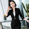 Spring Summer Women White Black Office Lady Casual Small Thin Blazer Half Sleeve Jackets Elegant Work Blazers Feminino