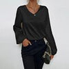 Spring Woman Blouse Casual Elegant Leopard Print Shirt Loose Imitation Silk Tops Office Ladies Long Sleeve V-neck Blouse