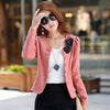 Spring Women Slim Blazer Coat 2022 New Fashion Casual Jacket Long Sleeve Double Breasted Suit Ladies Blazers Work Wear A2559