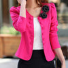 Spring Women Tops Autumn Blazer Long Sleeved Bleiser Mujer Feminino Plus Size Casual Lovely Women Suits back Bow Outwear