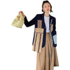 Spring and Autumn Retro Design Top Stitching Suit Jacket