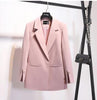 Spring and autumn suit jacket female long suit loose casual ladies tops 2022 women blazers female outerwear ladies clothing