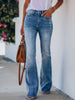 Spring and summer women's jeans casual trousers 2022 streetwear cotton women's high waist pants loose retro blue mom's pants