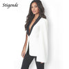 Blazer Coat Women Elegant Cloak Sleeve Shawl Coat Slim Fit Blazer Jackets Open Front Button Blazer Outfits Outwear