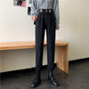 Straight Jeans Women's Autumn 2022 High Waist Thin Loose And Versatile Black Wide Leg Long Pants