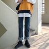 Straight Thin Jeans For Women High Waist Trendy Streetwear All-Match Korean Style Casual Loose Girlfriend Wide Leg Denim Pants