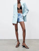 Street all-match beauty simple style women's urban casual loose drape suit jacket