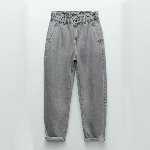 Streetwear 2022 High Waist Jeans Woman Vintage Straight Jeans For Women Y2k Ripped Jeans Boyfriend Baggy Jeans Women Denim Pants