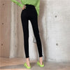 Streetwear Spring Trousers Female Single-Breasted Extra High Waist Skinny Pencil Jeans Women Stretch Denim Ankle-Length Pants