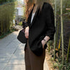 Stylish Blazer Spring Solid Blazer Long Sleeve Single Button Outwears ZANZEA 2022 Women Coats Female Casual Work Office Overcoat