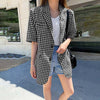Stylish Check Coats Womens Blazers ZANZEA 2023 Casual Long Sleeve Outwears Female Single Button Overcoats  Plaid Tops