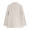 Stylish Women Loose Casual Blazers Belted Quality OL 2023 Spring Autumn Single-Breasted Female Jackets Outerwear Streetwear WB3