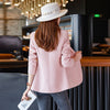 Suit 2023 Spring Autumn Ladies Fashionable Western style Lapel Long-sleeved Single Button Slim Casual Suit Jacket