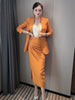 Suit, 2023 Early Autumn Mid-Length Dress Set 0822