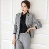 Suit Business Wear Women's Suit 2022 Business Ladies Suit Trousers Skirt White Collar Work Clothes Tooling
